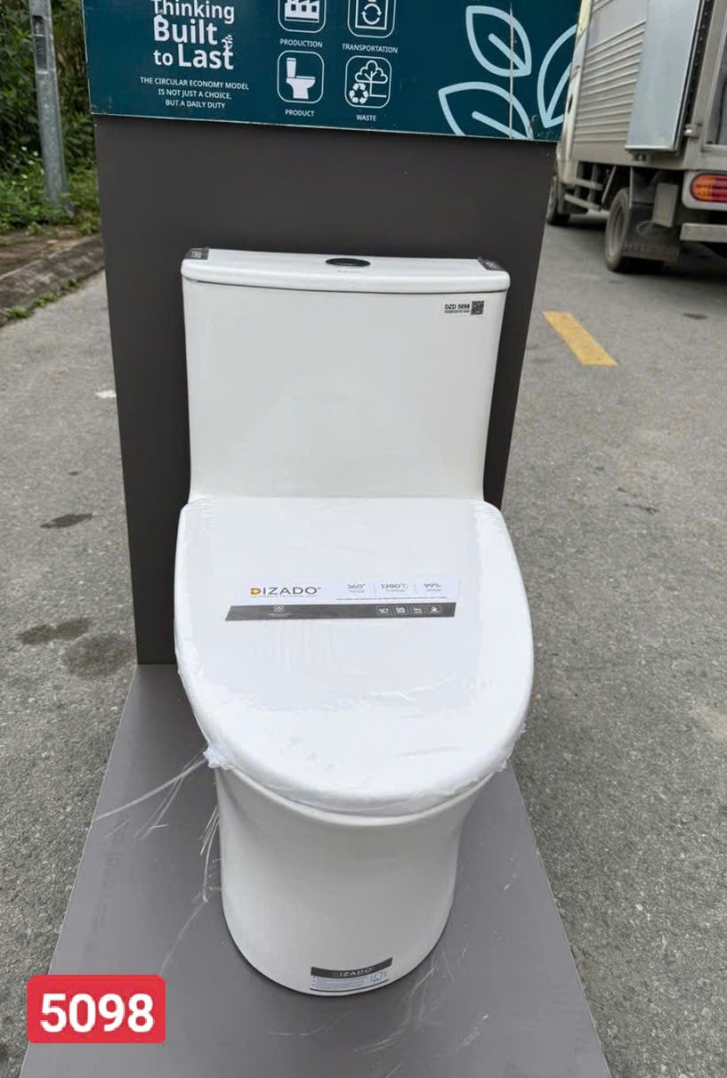 Bồn cầu 1 khối Dizado DZD5098 - Ảnh 4