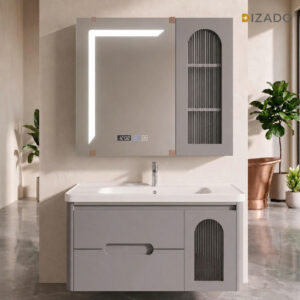 BỘ TỦ CHẬU LAVABO TREO TƯỜNG DIZADO DZD908-80