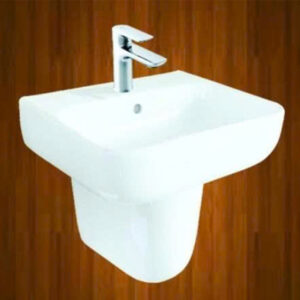 CHẬU LAVABO VUÔNG & CHÂN VUÔNG DIZADO DZDC09